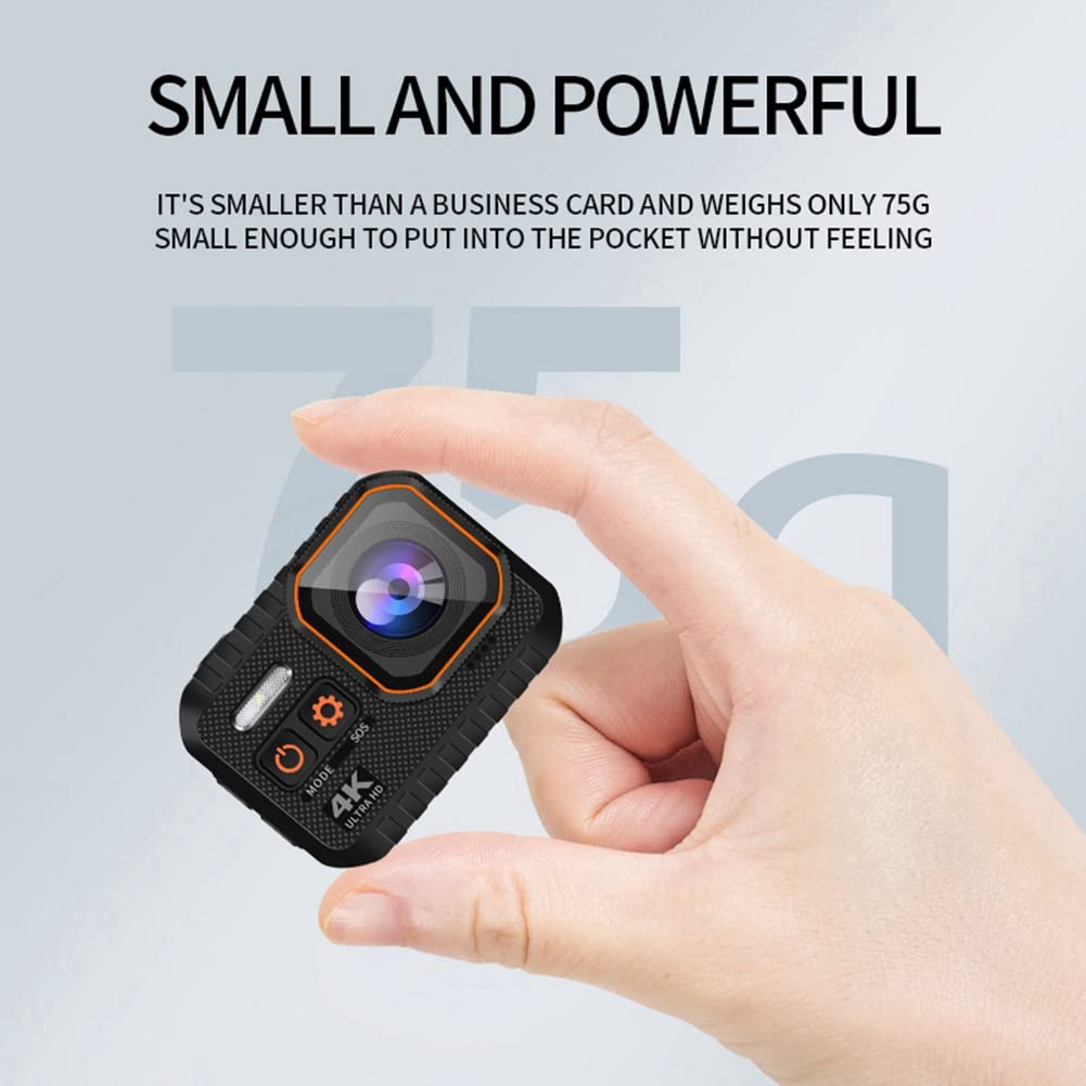 Eighosee Waterproof Sports Action Camera - 1080P HD Helmet Camera for Cycling, Motorcycling, Skiing & Outdoor Adventures - Durable ABS Drive Recorder with Motion Detection