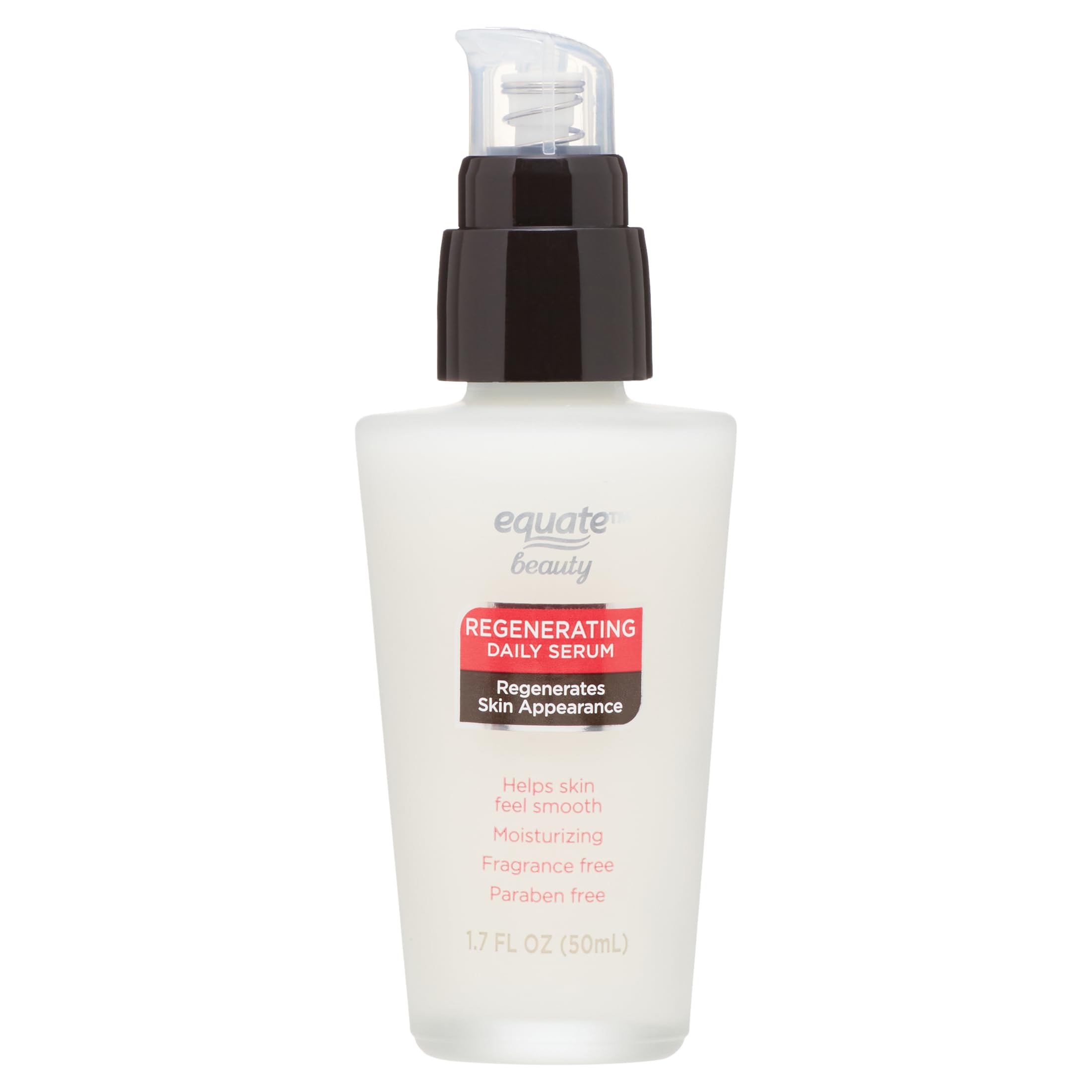 Equate Beauty Regenerating Daily Serum - 1.7 Fl Oz Anti-Aging Face Serum with Hyaluronic Acid & Vitamin E | Perfect for Dry Skin Care Routine & Gift Sets