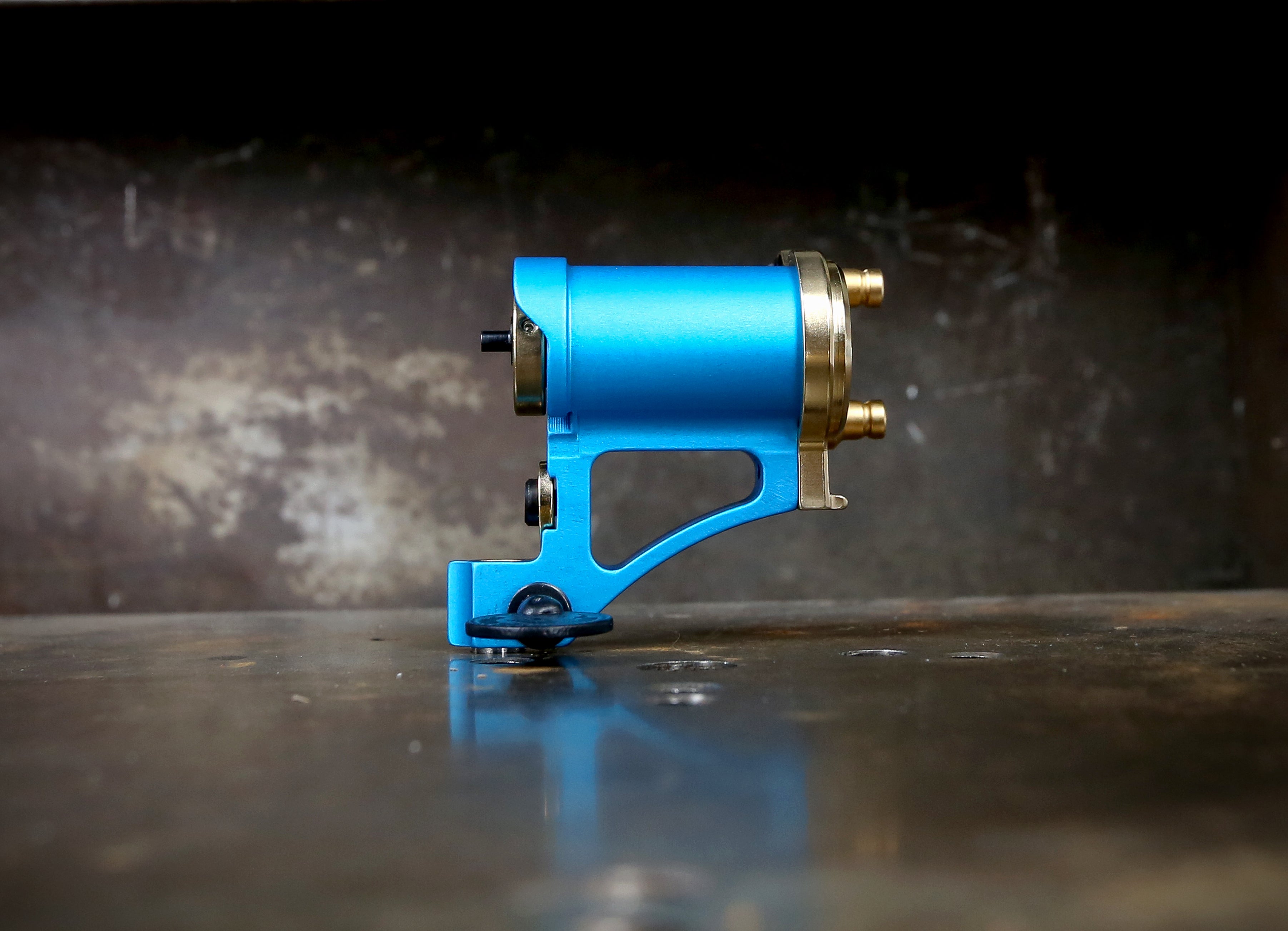 Limited Edition Mike Pike PMA Direct Drive Rotary Tool - Blue & Gold | High-Precision Rotary Tool for DIY, Woodworking & Metalworking Projects