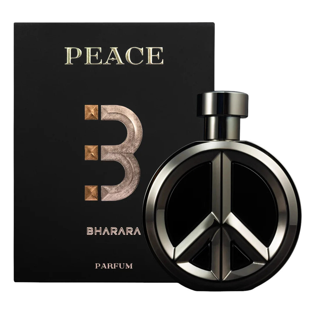 Bharara Peace 3.4 oz Eau de Parfum for Men - Fresh & Woody Fragrance for Daily Wear, Date Night & Special Occasions