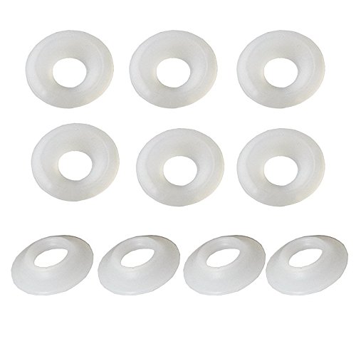 Premium 25-Piece Silicone Rubber Grolsch EZ Cap Swing Top Bottle Washer Gasket Set - Red/White (White) - Perfect for Homebrewing, Kombucha, and Craft Beer Bottling