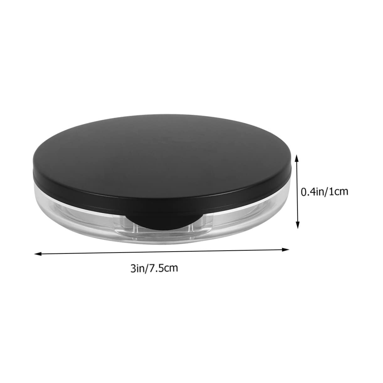 Beatifufu Makeup Powder Case - Portable Compact Powder Holder for Women | Perfect for Travel, Touch-ups & DIY Makeup Kits