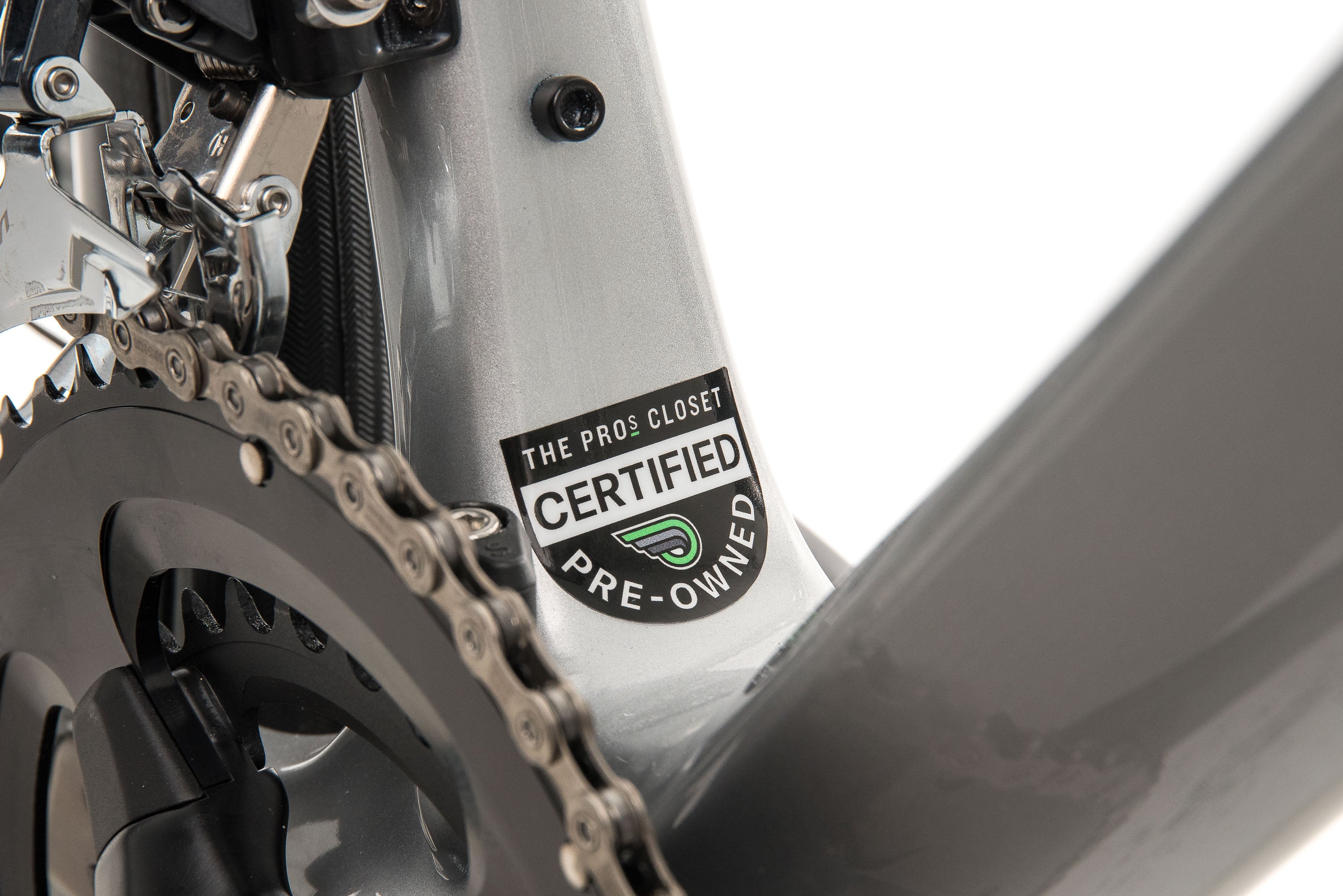 Argon 18 Krypton GF Disc Di2 Road Bike - Mercedes Benz Inspired Silver Finish, Size Medium (2019 Model) | Perfect for Racing, Commuting & Long-Distance Cycling