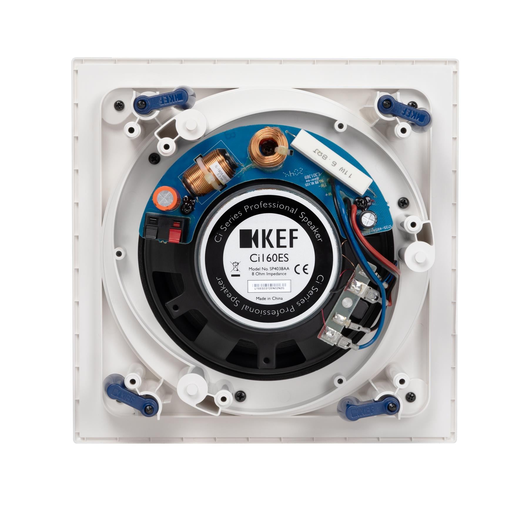 KEF Ci160ES Ci E Series In-Wall Speaker Pair - High-Performance Home Audio for Living Room, Home Theater & Surround Sound Systems