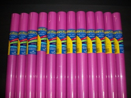 RiteCo Raydiant 80161 Fade-Resistant Art Rolls - Magenta, 24