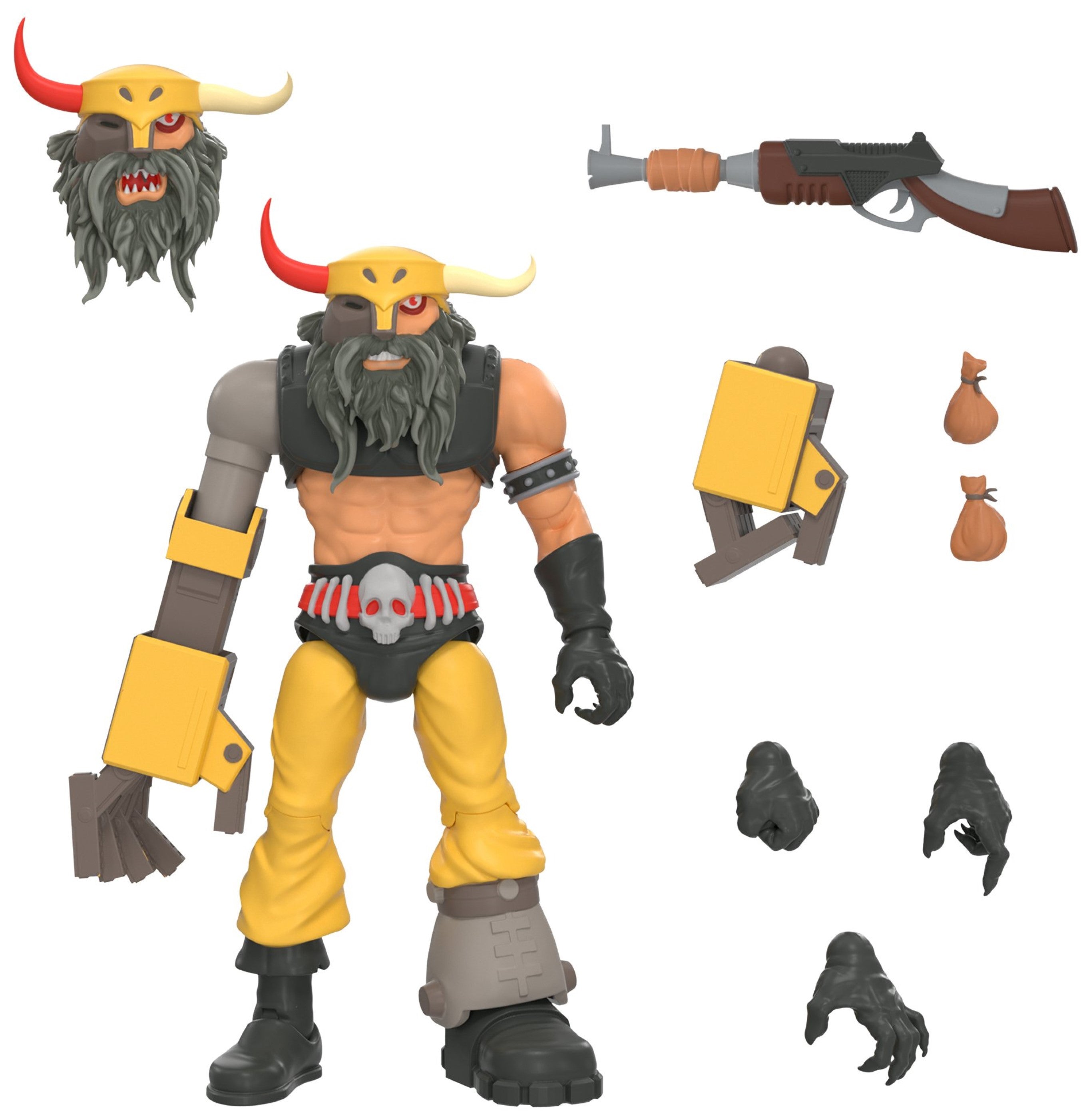 Captain Hammerhand Thundercats Super Seven Action Figure - Collectible Toy for Fans, Gift for Thundercats Lovers | Perfect for Display, Play, and Nostalgic Collections