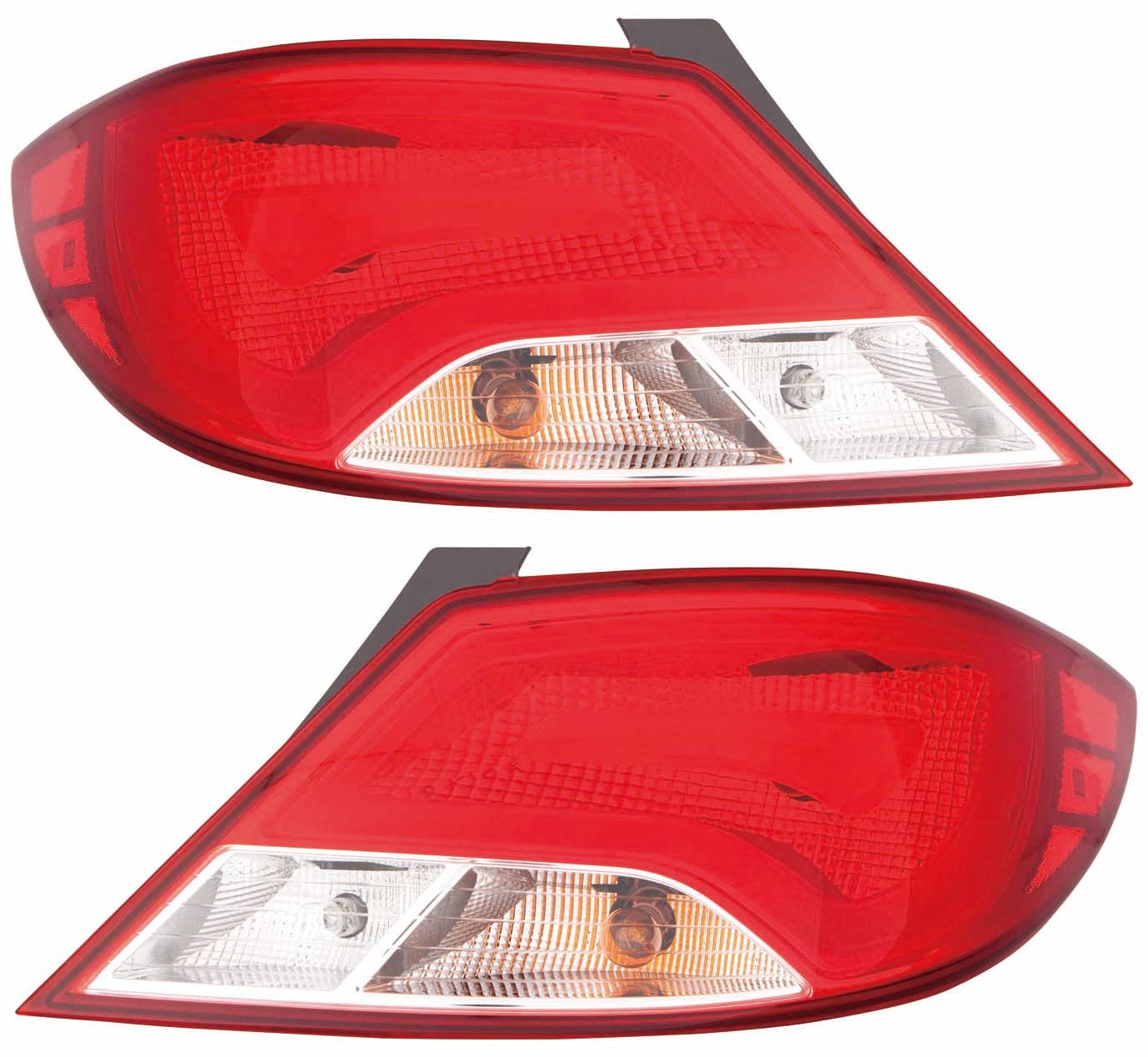 2015-2017 Hyundai Accent Sedan LED Tail Lights Pair - Left & Right Side Replacement Lamps for Enhanced Night Visibility & Safety (Perfect for Daily Commute, Road Trips & Night Driving)