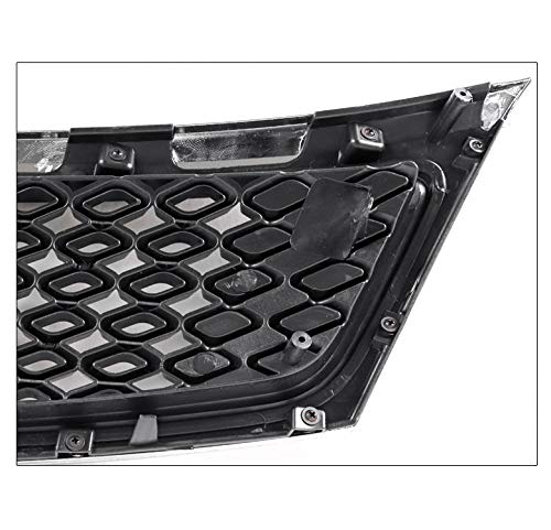 ZMAUTOPARTS OE Style Front Bumper Upper Hood Grille Grill Black/Chrome Trim Compatible with 2011-2013 Kia Optima - Perfect for Car Restoration & Custom Upgrades