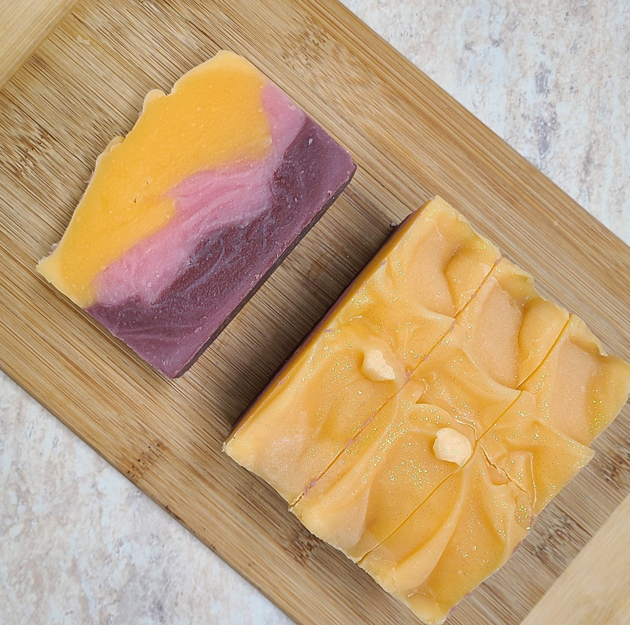 Natural Peaches & Wine Handmade Soap - Organic Skincare Gift for Women - Perfect for Spa Day, Relaxation & Self-Care Routine