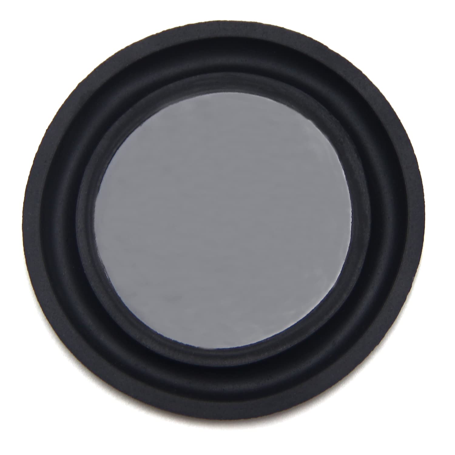 Fielect 75mm Bass Speaker Passive Radiator - Auxiliary Rubber Vibration Plate for Subwoofer Diaphragm - DIY Speaker Repair Replacement Part (1Pc) - Perfect for Home Theater & Car Audio System Upgrades