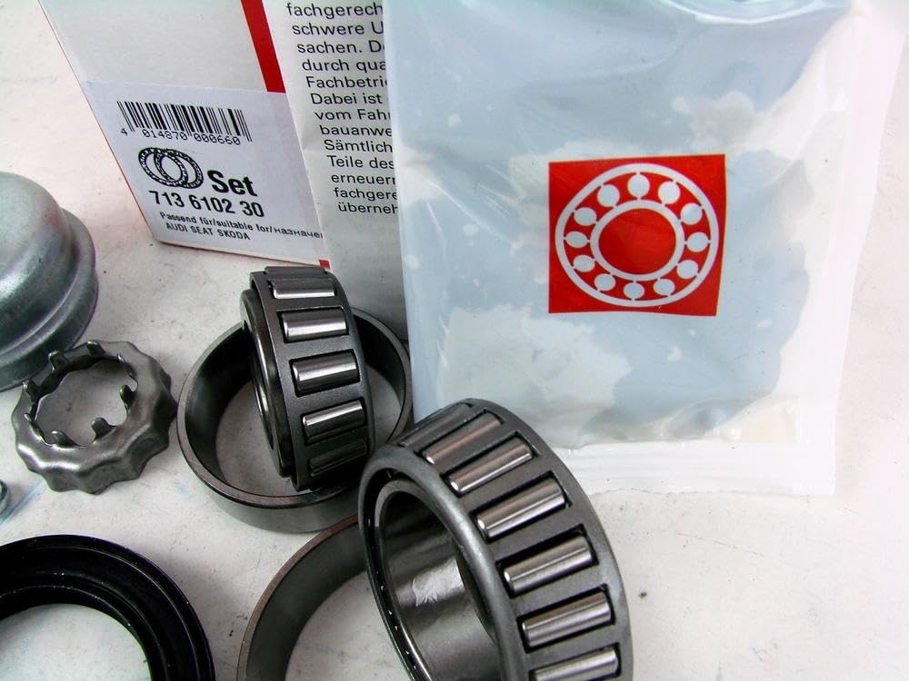 LUK 713610230 Wheel Bearing Kit - Front & Rear Axle Replacement for Smooth & Quiet Ride - Compatible with Multiple Car Models - Perfect for DIY Auto Repair & Maintenance