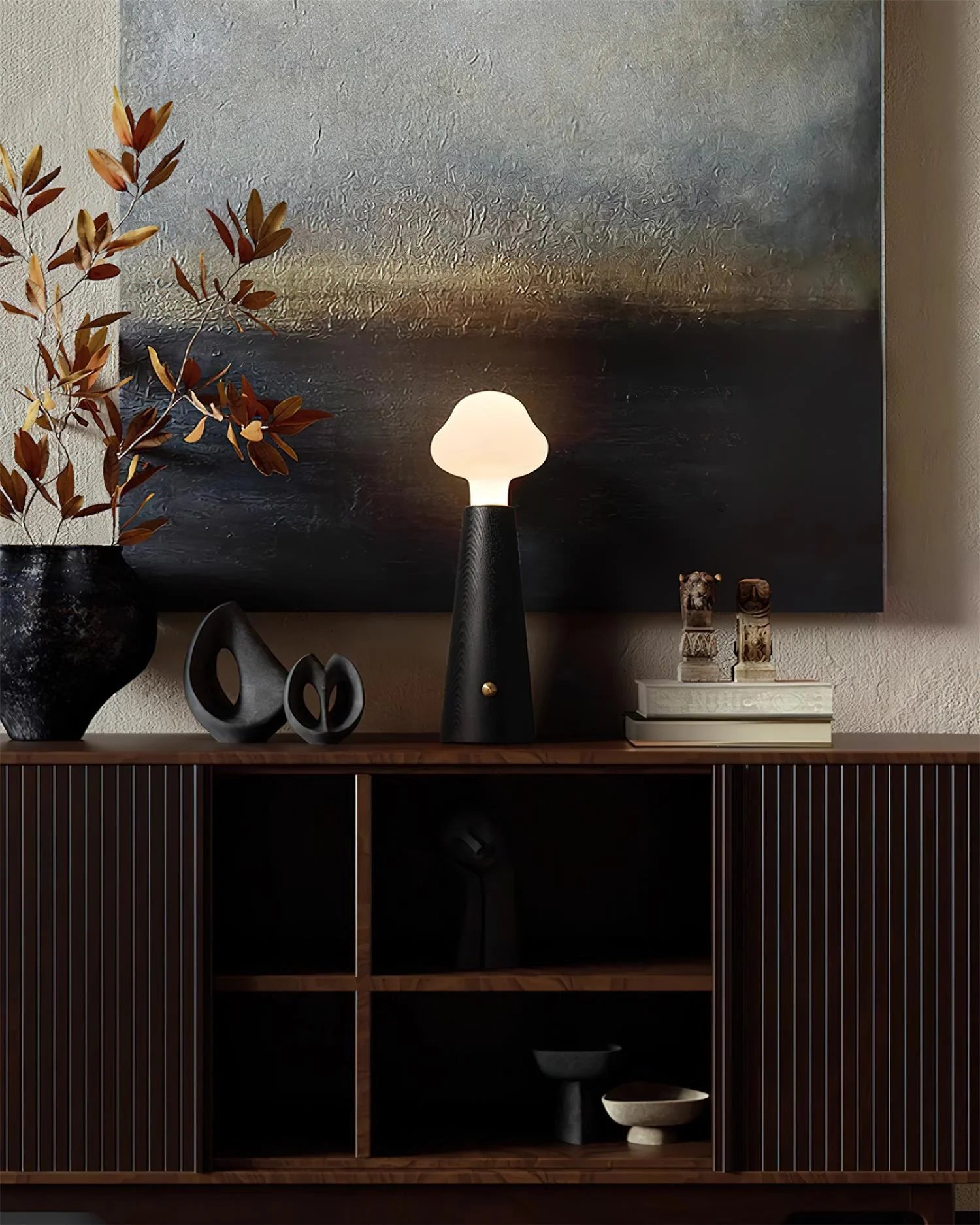 Modern LED Mousse Table Lamp - Soft Glow Bedside Night Light for Bedroom, Living Room & Office - Energy Efficient & Stylish Home Decor Lighting