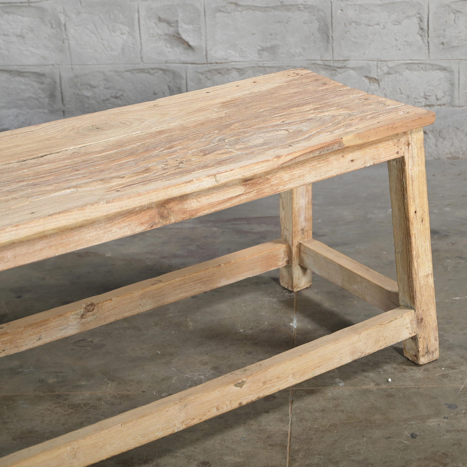 Premium Teak Wood Bench - Handcrafted Outdoor Garden Bench for Patio, Deck, or Backyard - Durable & Weather-Resistant Teak Furniture for Relaxing & Entertaining