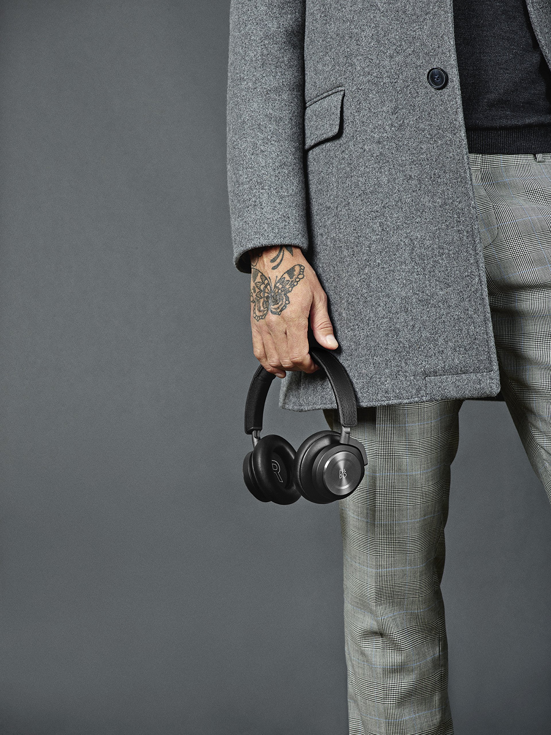 Bang & Olufsen Beoplay H9i Premium Wireless Bluetooth Over-Ear Headphones with Active Noise Cancellation, Transparency Mode & Built-in Mic - Black (Model 1645026) | Perfect for Travel, Work & Music Lovers