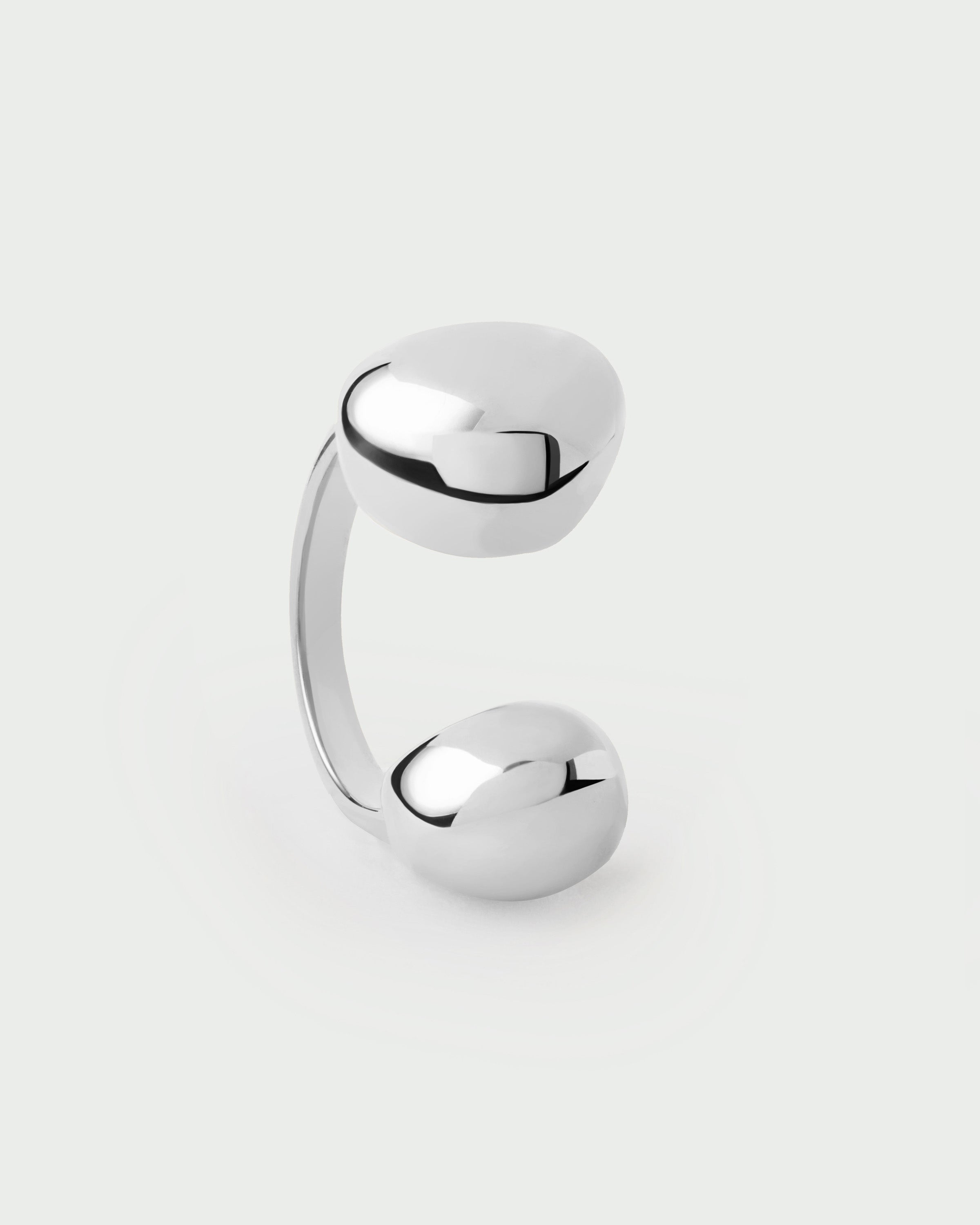 Gravity Silver Ring for Women - Elegant & Hypoallergenic Sterling Silver Jewelry - Perfect for Everyday Wear, Gifts & Special Occasions