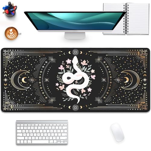 Starry Sky Moon and White Snake