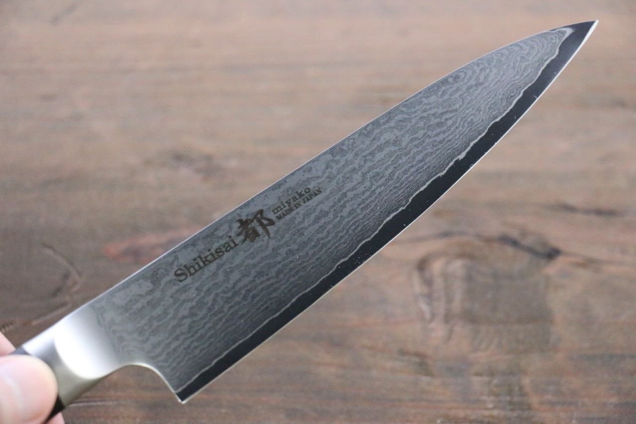 Premium Miyako AUS8 33-Layer Damascus Petty Utility Knife 5.1
