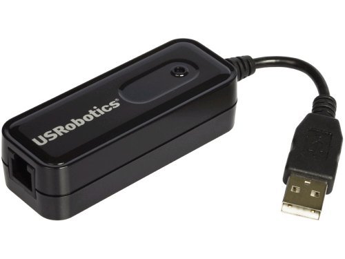 US Robotics USB Dial-Up Softmodem (USR5639) for PC - Reliable Internet Connectivity for Home and Office Use
