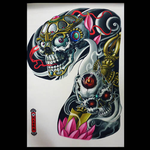 Hailin Fu Poster 96 - Premium Quality Wall Art Decor for Home & Office - Perfect for Living Room, Bedroom, or Studio Decoration