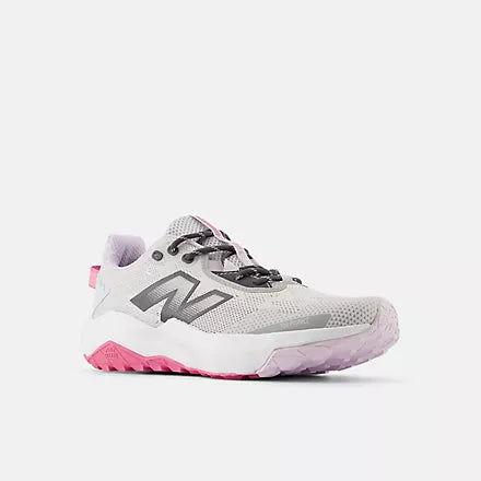 New Balance Kids' DynaSoft Nitrel V6 Running Shoes - White (3Q24) | Lightweight & Comfortable Sneakers for Boys & Girls - Perfect for School, Sports & Outdoor Activities