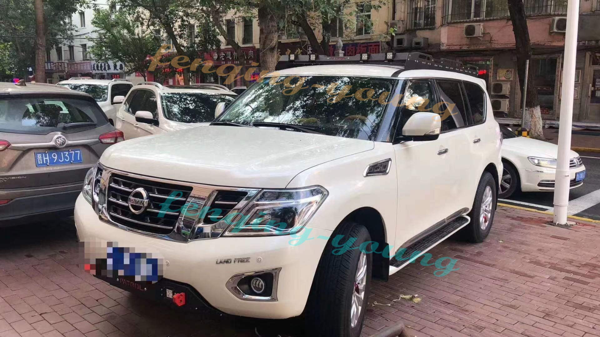 Fits Nissan Patrol Armada Y62 2010-2020 Heavy Duty Manganese Steel Roof Luggage Basket Cargo Rack - Perfect for Camping, Road Trips & Outdoor Adventures