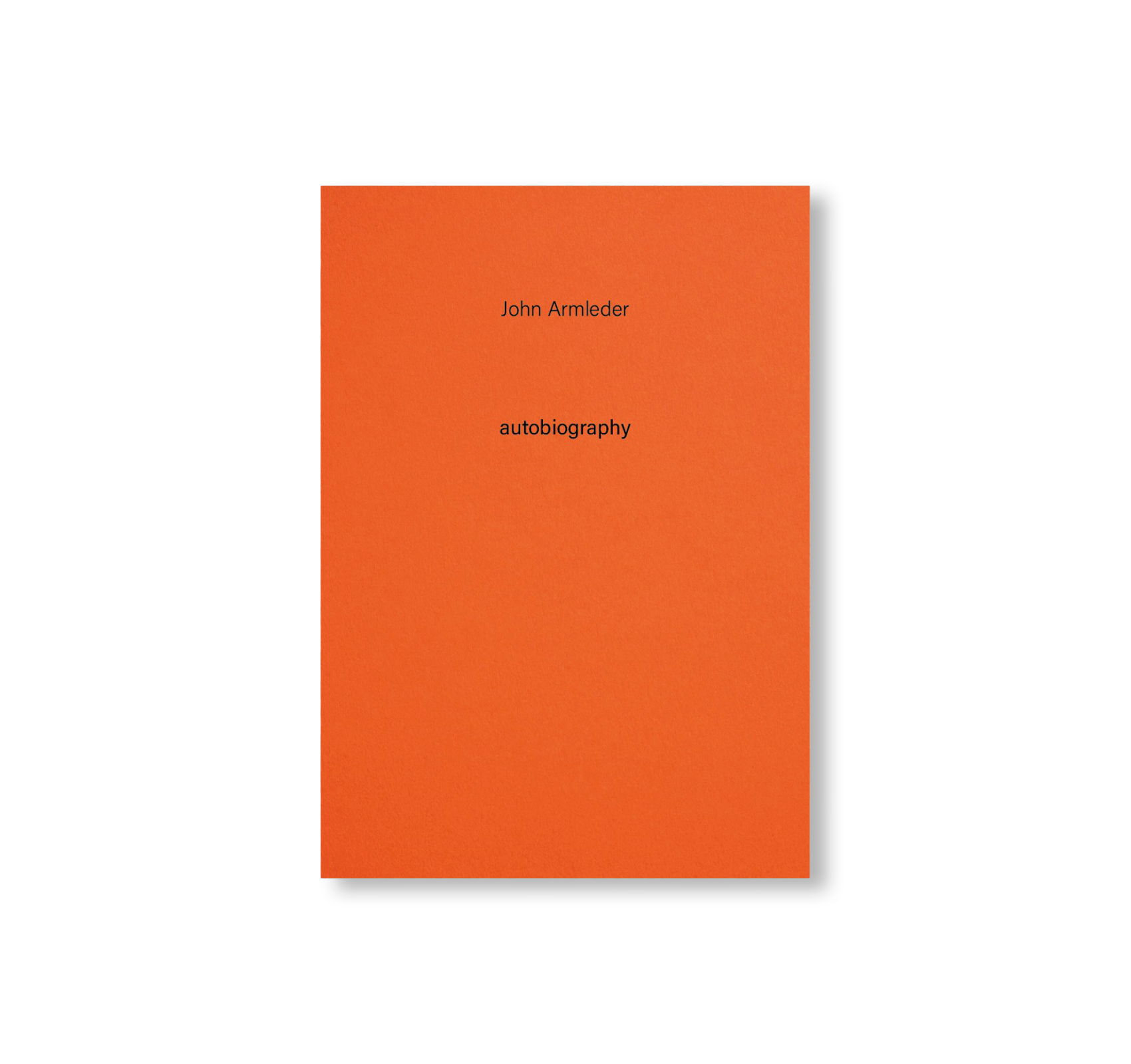 Autobiography No.16 by John Armleder - Contemporary Art Book for Collectors & Art Enthusiasts | Perfect for Home Decor, Gallery Displays & Art Studies