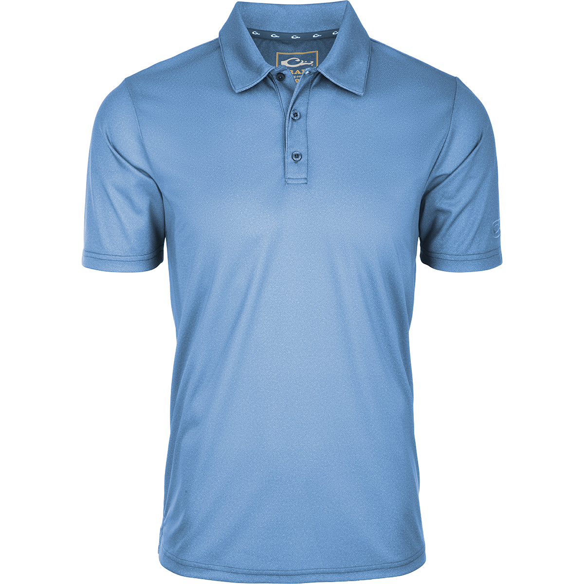 Performance Heather Polo Shirt Short Sleeve for Men - Comfortable & Breathable Casual Wear for Golf, Office, and Outdoor Activities