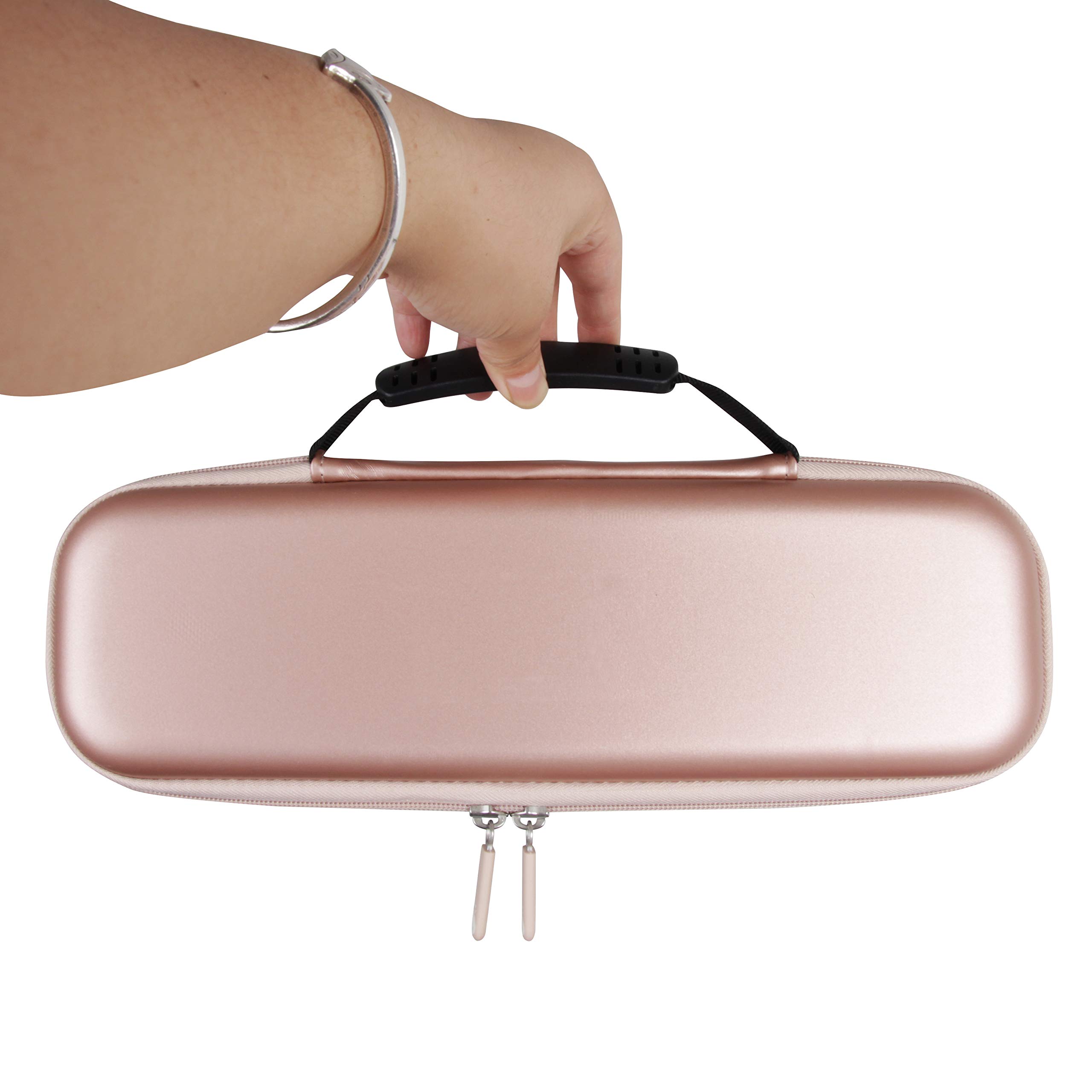 Hermitshell Hard Travel Case for Conair Double Ceramic Curling Iron - Protective Storage Pouch for 0.5