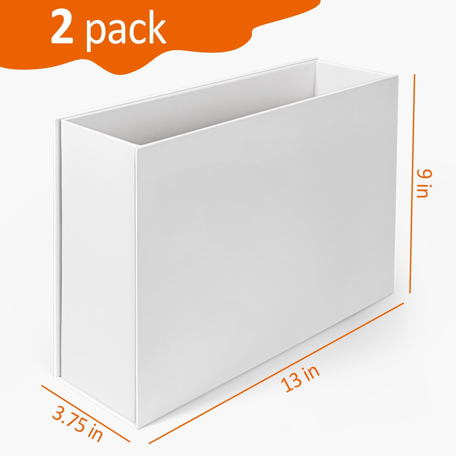 12x12 Scrapbook Paper Storage Organizer - 2 Pack | 12