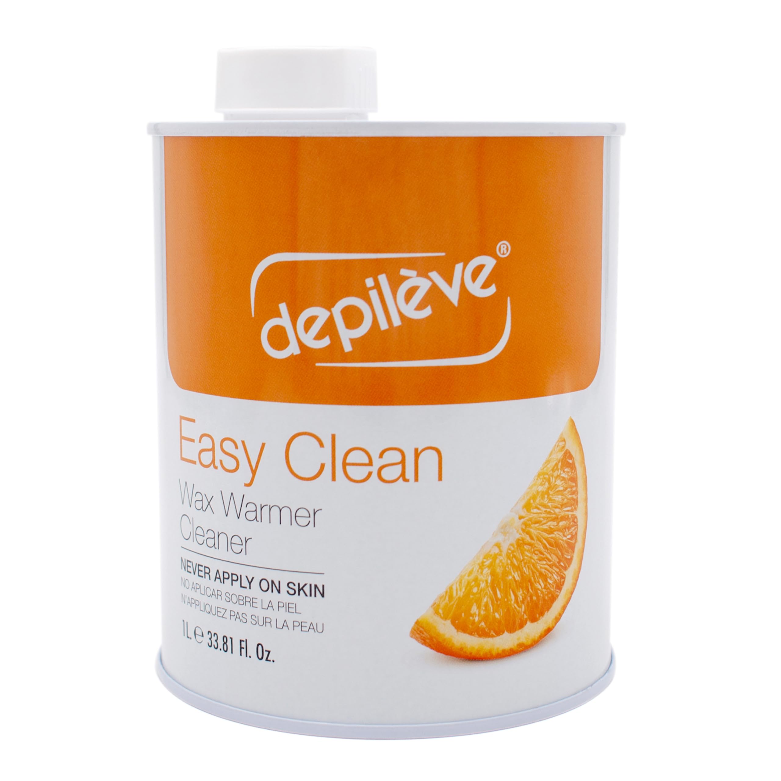 35oz Citric Wax Cleaner for Warmers & Equipment - Easy Clean, Non-Toxic & Fast-Acting | Perfect for Spa, Salon & Home Waxing Stations