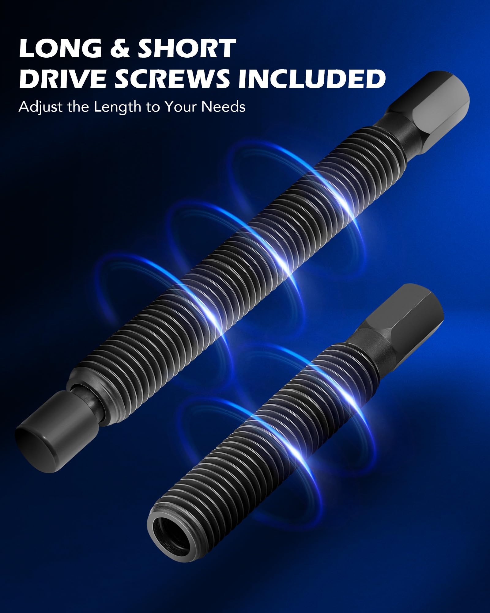 Orion Motor Tech Ball Joint Press Kit - C Frame Press Tool for Ball Joints, U Joints, Brake Anchor Pins & Wheel Studs - U Joint Removal Tool Set with C Frame Press & 2 Screws for Joint Replacement - Perfect for Auto Repair Shops & DIY Mechanics