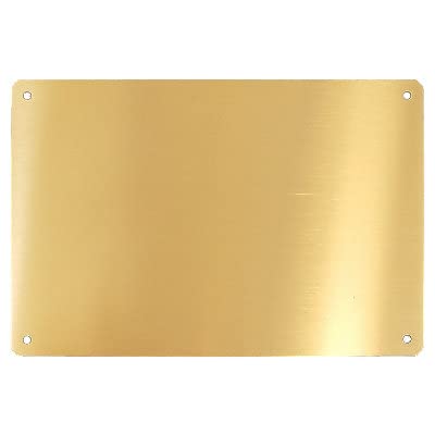 Custom Engraved Brass Memorial Plaques & Personalized Trophy Name Plates - 8