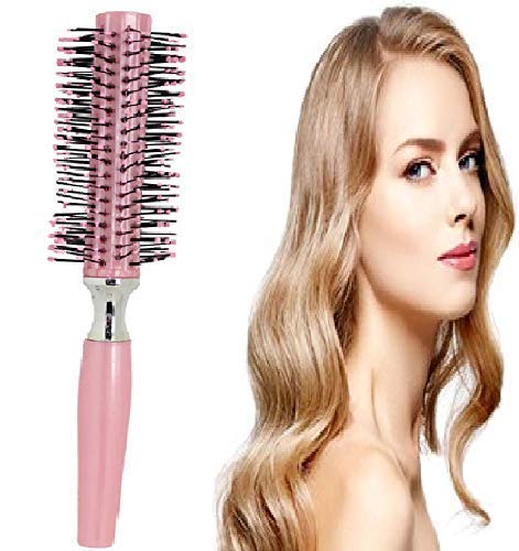Premium Round Hair Brush for Smoothing, Straightening & Shine – Professional Styling Tool for Men & Women (Pack of 1) – Perfect for Salon, Home & Travel Use