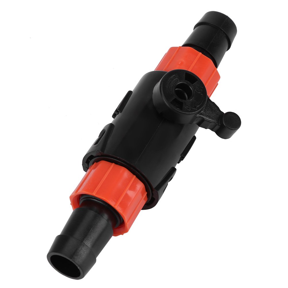 **TOPINCN Aquarium Water Control Valve - Quick Release Handle Fish Tank Water Changer Valve with Hose Pipe Connector for Easy Water Changes (Perfect for Freshwater & Saltwater Tanks)**