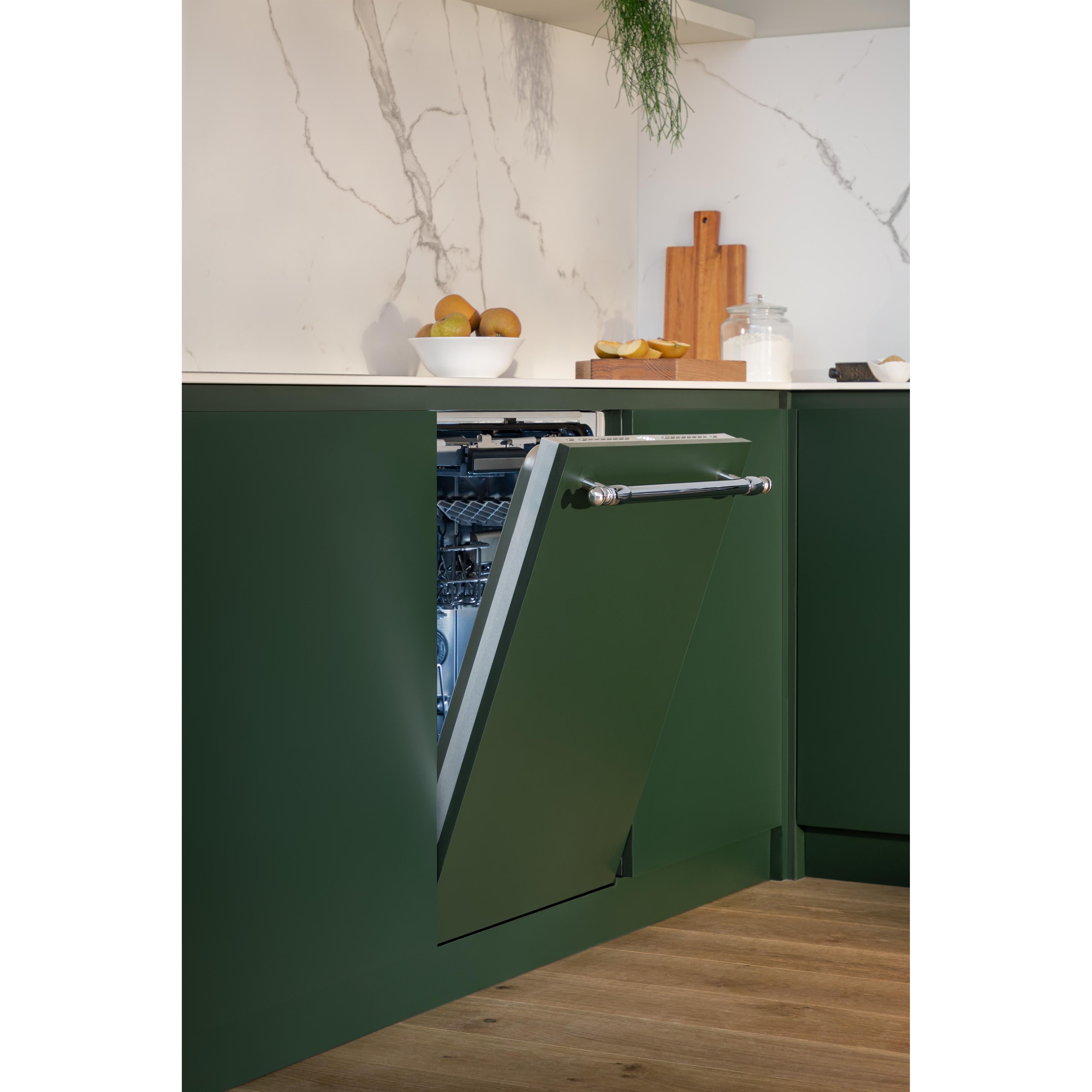 Bertazzoni 24 Inch Built-in Dishwasher DW24T3IPV - Stainless Steel, Energy Star Certified, Ultra Quiet for Modern Kitchens