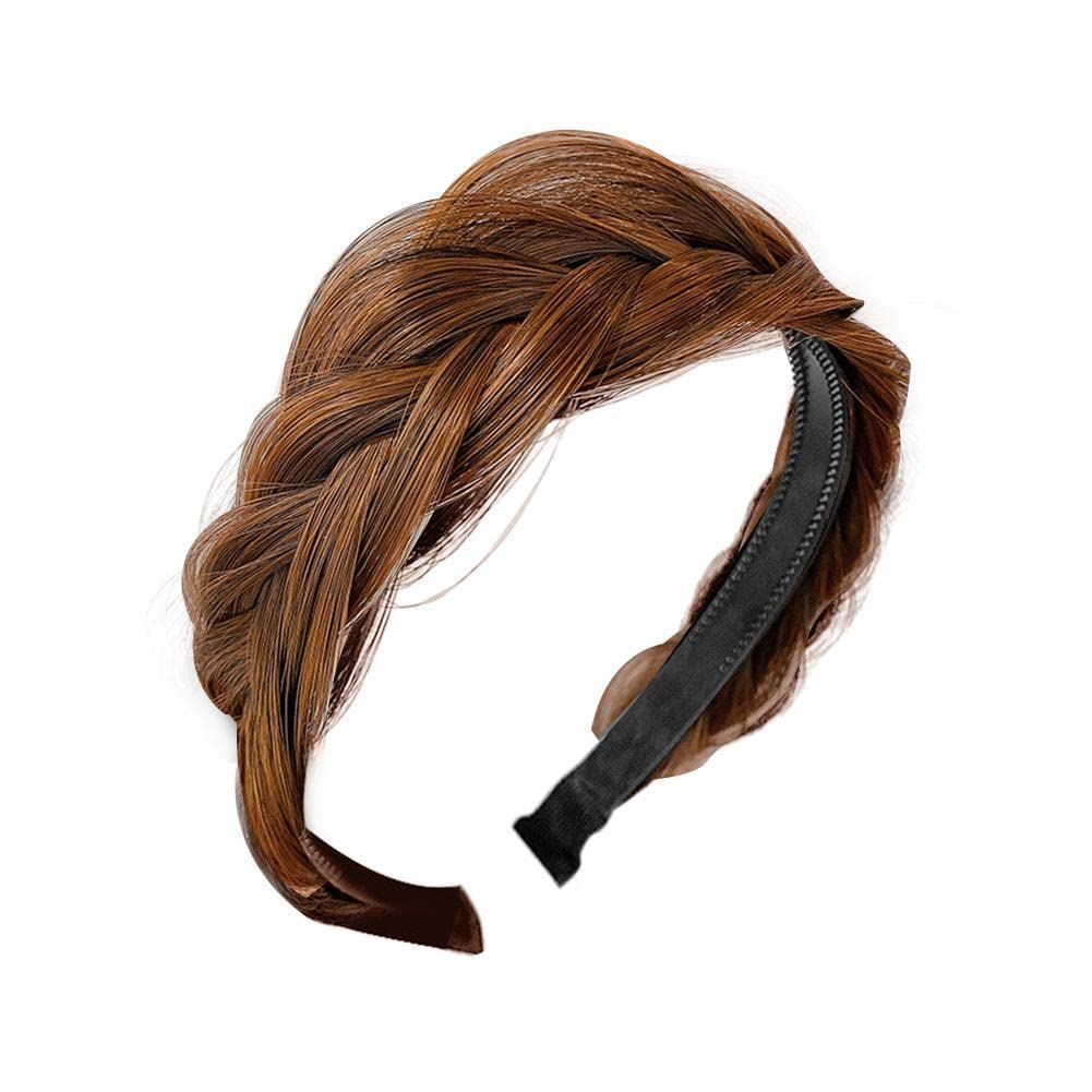 Twisted Braided Headband - Fishbone Braid Style Hair Accessories for Women | Fashionable Ladies Headwear for Everyday Wear, Parties & Weddings