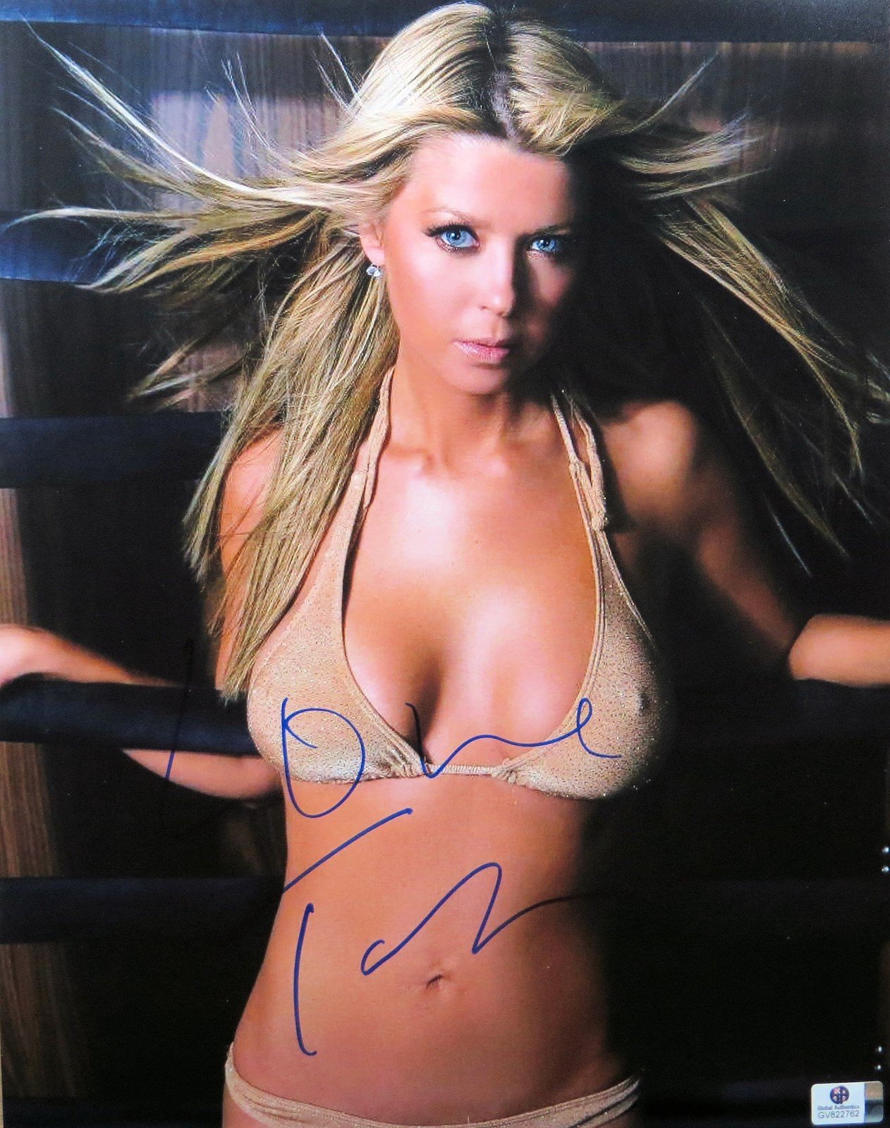 Tara Reid Signed Autographed 11x14 Photo - American Pie Movie Memorabilia - Sexy Bikini Scene - Limited Edition Collectible - Perfect for Movie Fans & Autograph Collectors - Home Theater Decor, Man Cave Display, Gift for Film Enthusiasts