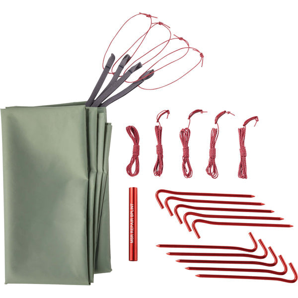 MSR Elixir 4-Person Backpacking Tent - Lightweight 4-Season Camping Tent for Hiking, Mountaineering & Outdoor Adventures
