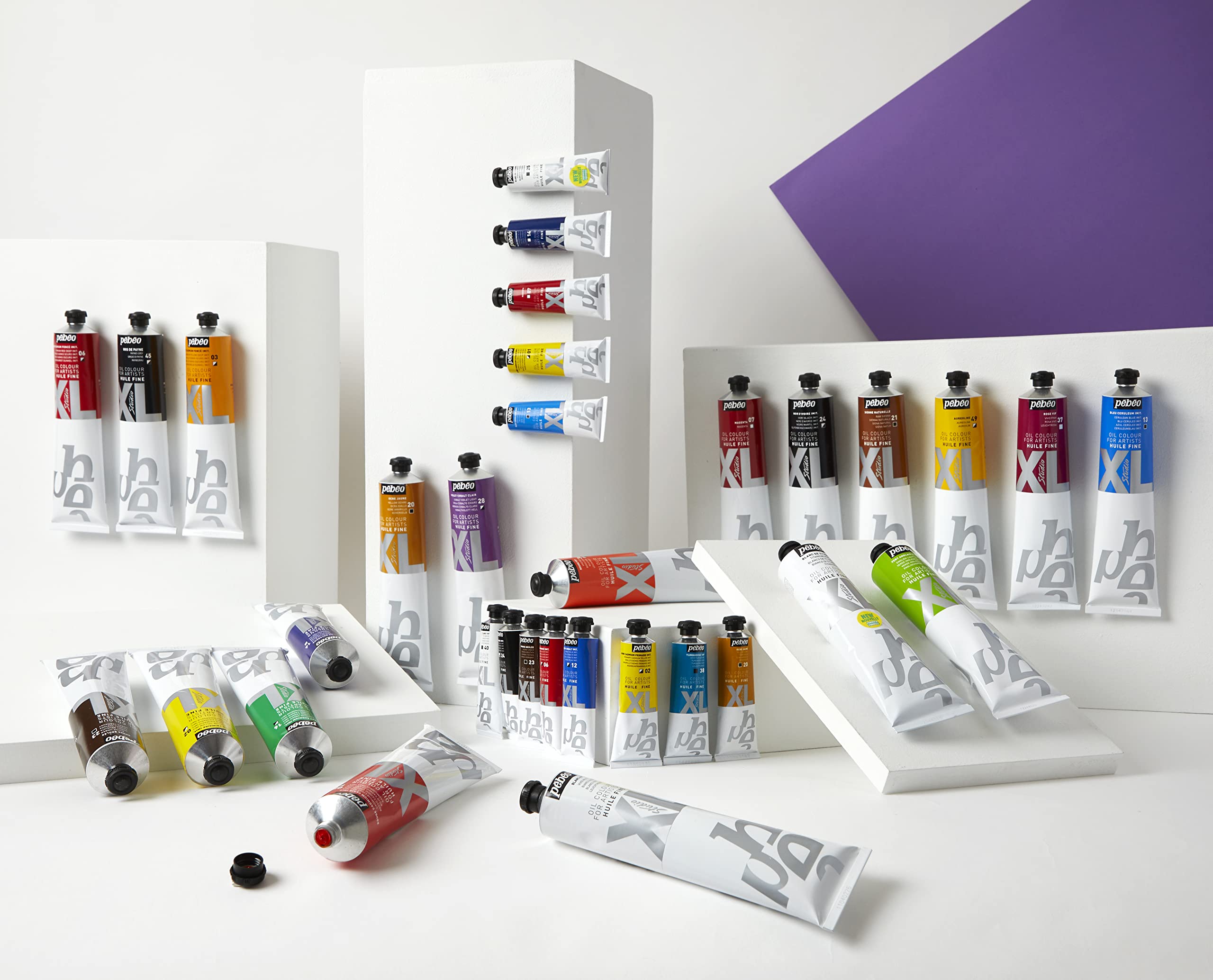 Pebeo Professional Oil Paint Set - High-Quality Artist Paints for Canvas & Fine Art | Perfect for Beginners & Professionals - Studio, Classroom & Home Art Projects
