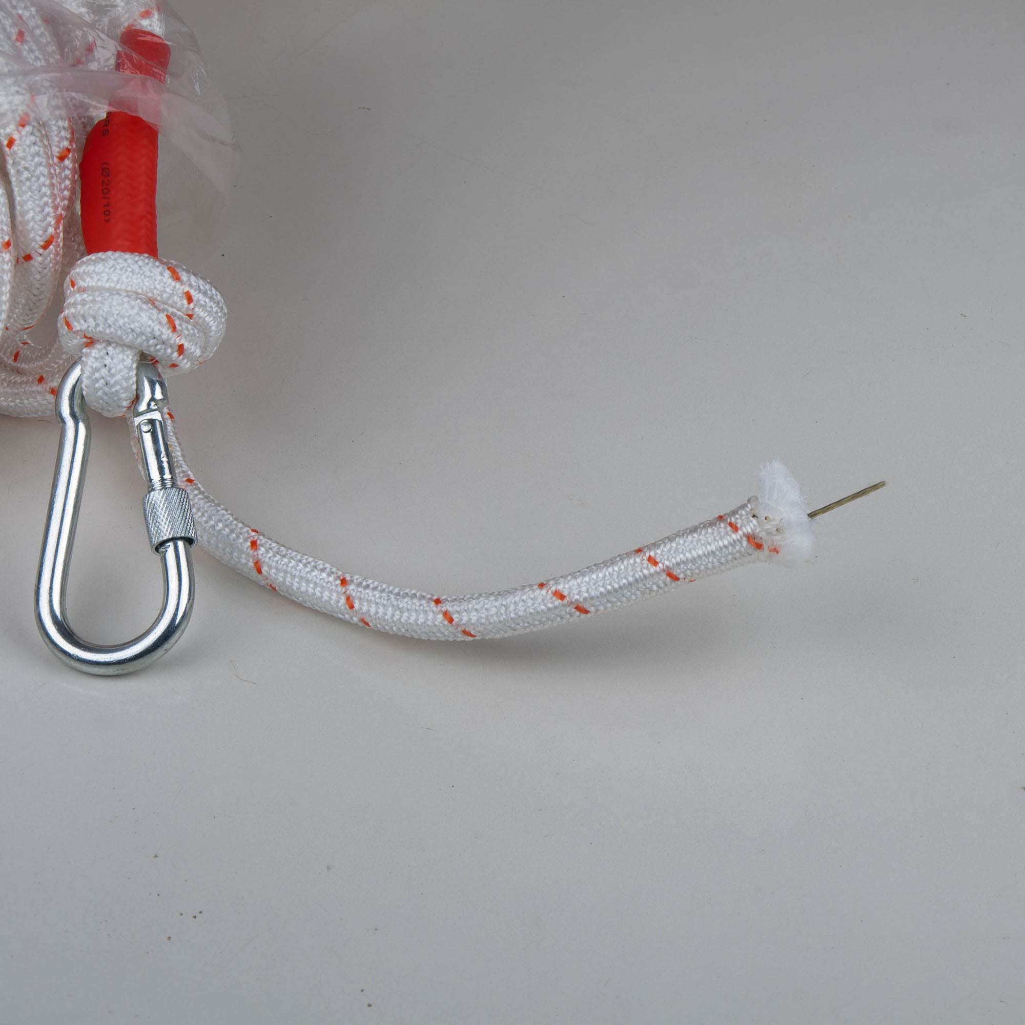 12mm x 30m Heavy Duty Nylon Safety Climbing Rope - Static Rock Climbing, Outdoor Boating, Marine Anchor & Dock Lines for Adventure Sports, Camping and Water Activities