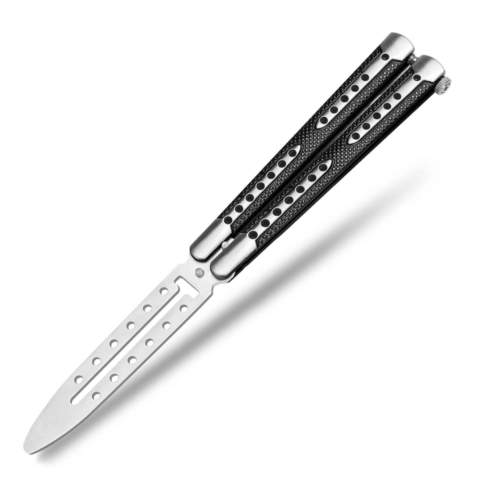 MARCOLO Pocket Multitool - 12-in-1 Compact Survival Camping Tool with Knife, Pliers & Screwdrivers (Black) | Perfect for Outdoor Adventures, Hiking, Emergency Preparedness & Everyday Carry (EDC)