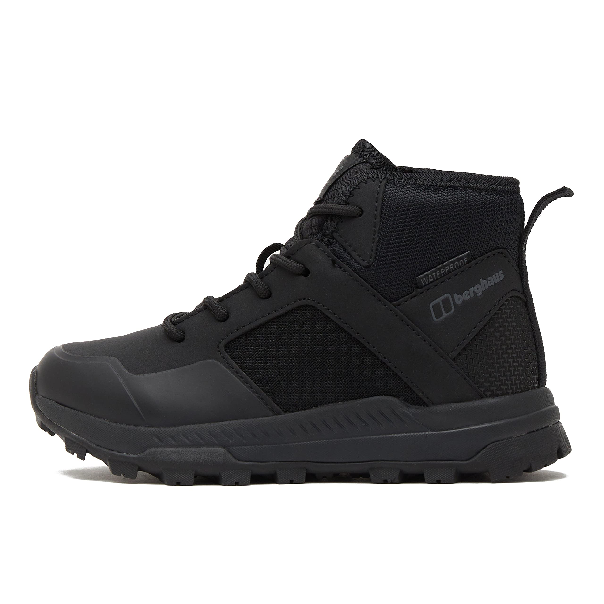 Berghaus Kids’ Galactic Mid Walking Boot - Waterproof, Breathable & Lightweight Hiking Shoes for Boys & Girls | High Traction Sole, Vegan Friendly | Perfect for Outdoor Adventures, Hiking & Trekking