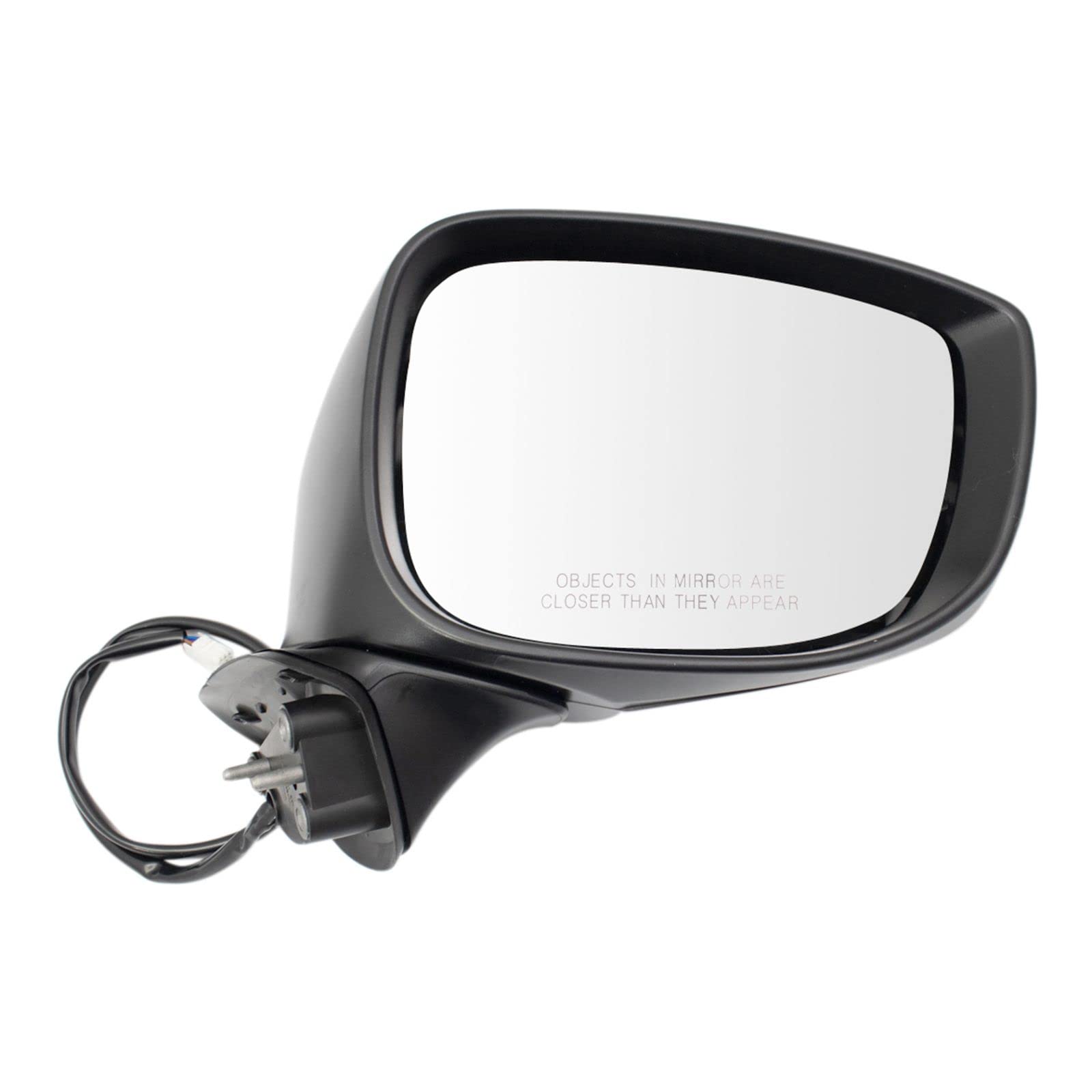 Right Side Mirror Replacement for 2017-2022 Mazda CX-5 & 2016-2020 CX-9 - Manual Folding, No Blind Spot, No Heat (Part #MA1321194 MA1325104) - Perfect for Passenger Side Mirror Repair & Replacement