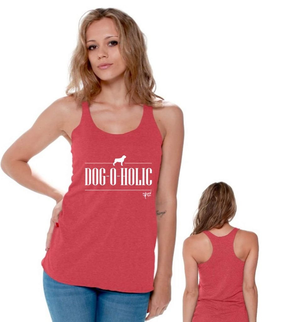 Funny Dog Lover Racerback Tank Top - Cute Pet Sayings Graphic Tee for Women & Men - Perfect Gift for Animal Lovers - Gym, Running, Casual Wear