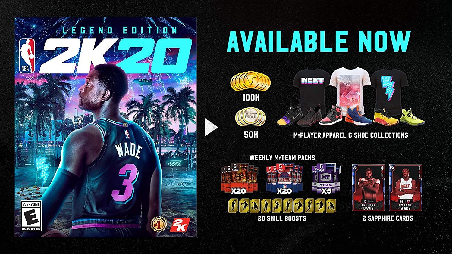 NBA 2K20 Legend Edition for Nintendo Switch - Basketball Video Game with Exclusive Content - Perfect for Gaming Enthusiasts and NBA Fans