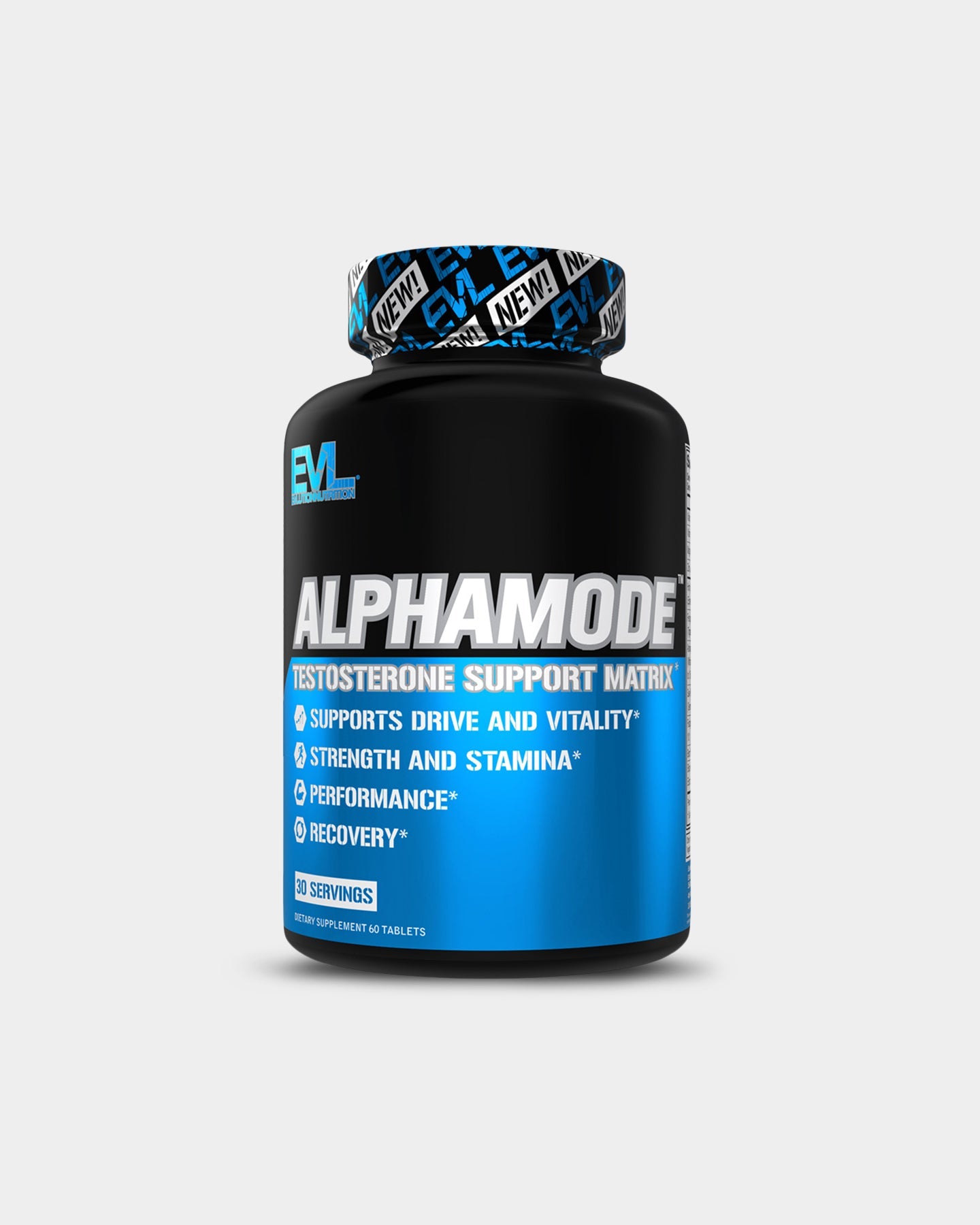EVLUTION NUTRITION AlphaMode Pre Workout Supplement for Men & Women - Boost Energy, Focus & Performance - Best for Gym, Bodybuilding & Fitness Training