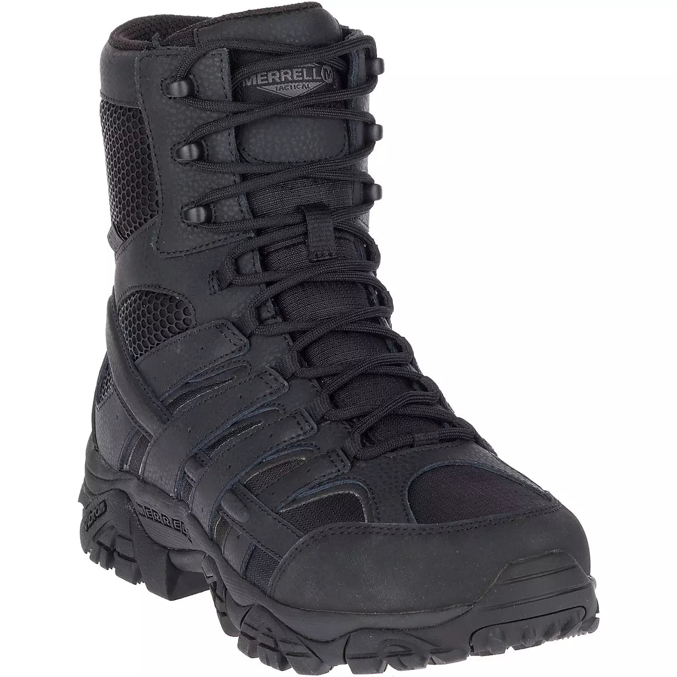Moab 2 Women's Tactical Work Boots WP 8 - Waterproof Black Military Boots for Hiking, Construction & Outdoor Work | Durable Safety Footwear for Women