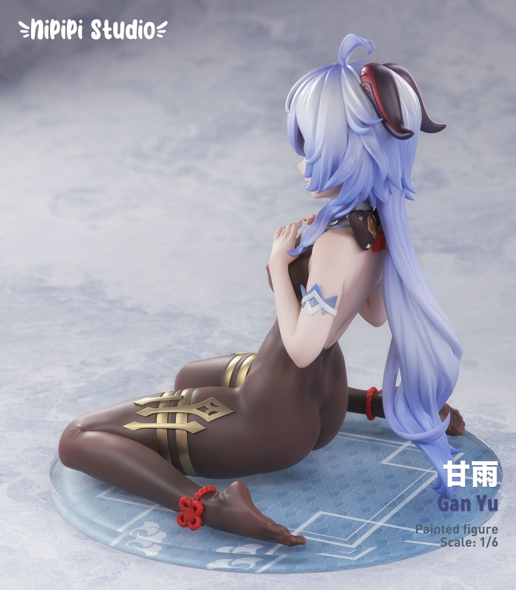 Genshin Impact Ganyu Cosplay Costume - Official NiPiPi Studio Replica Outfit for Anime Conventions & Halloween