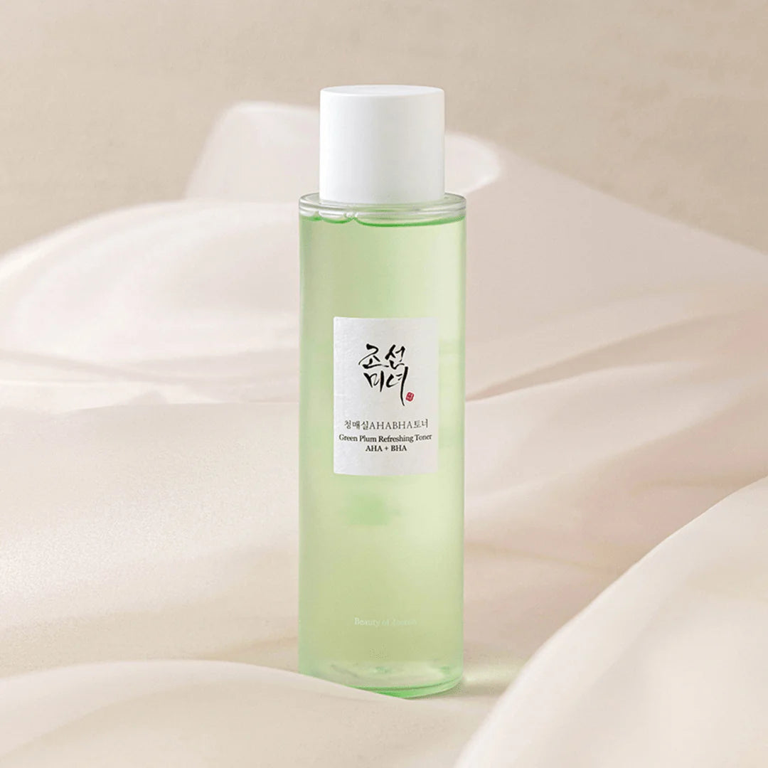 Beauty of Joseon Green Plum Refreshing Toner with AHA & BHA - 150ml Korean Skincare for Oily & Acne-Prone Skin | Daily Hydration & Pore Care