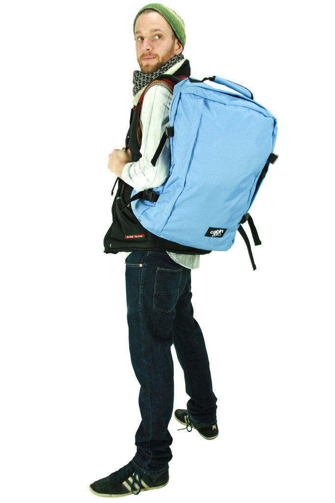 CabinZero Classic 44L Travel Backpack - Lightweight Carry-On Luggage for Men & Women | Perfect for Airplane, Weekend Trips & Outdoor Adventures